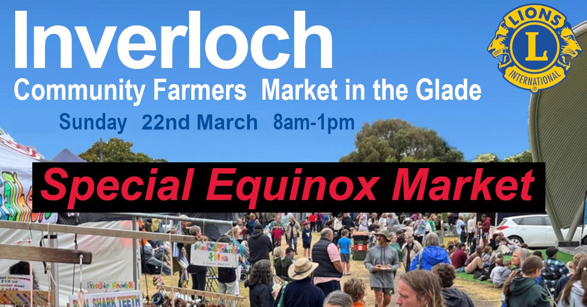 EVENT Invelroch Lions Equinox Market 2026